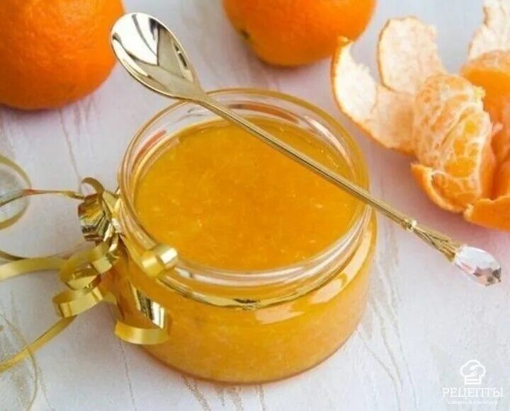 Мандариновый конфитюр для торта