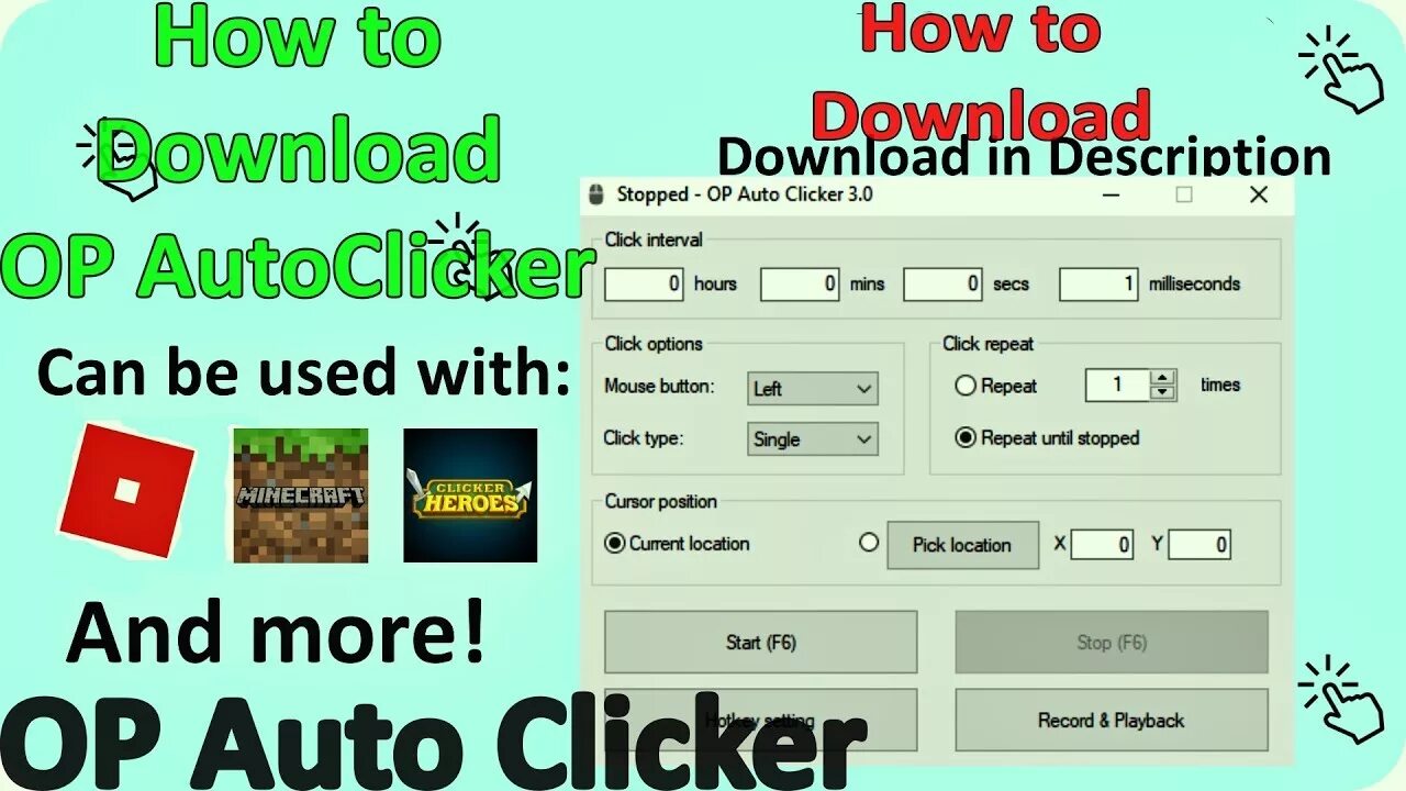 Авто кликер роблокс для пк. AUTOCLICKER. Программа кликер. Кликер op. Кликер op auto Clicker.