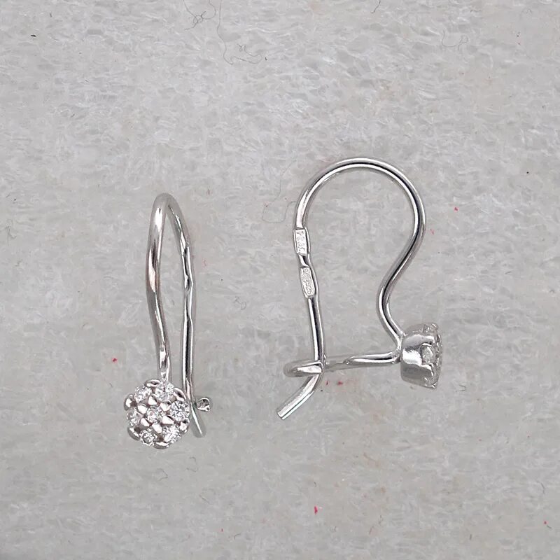 серьги с фианитами из серебра 925 пробы. 5. серьги из серебра 925 пробы с фианитами самолет. серьги серебро пробы. костромское серебро серьги с-526.