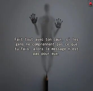 L'écriture on X: "Fait tout avec ton cœur, si les gens ne compren...
