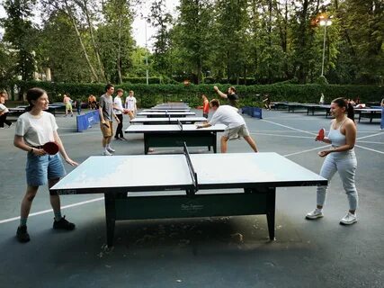Настольный теннис в москве где поиграть