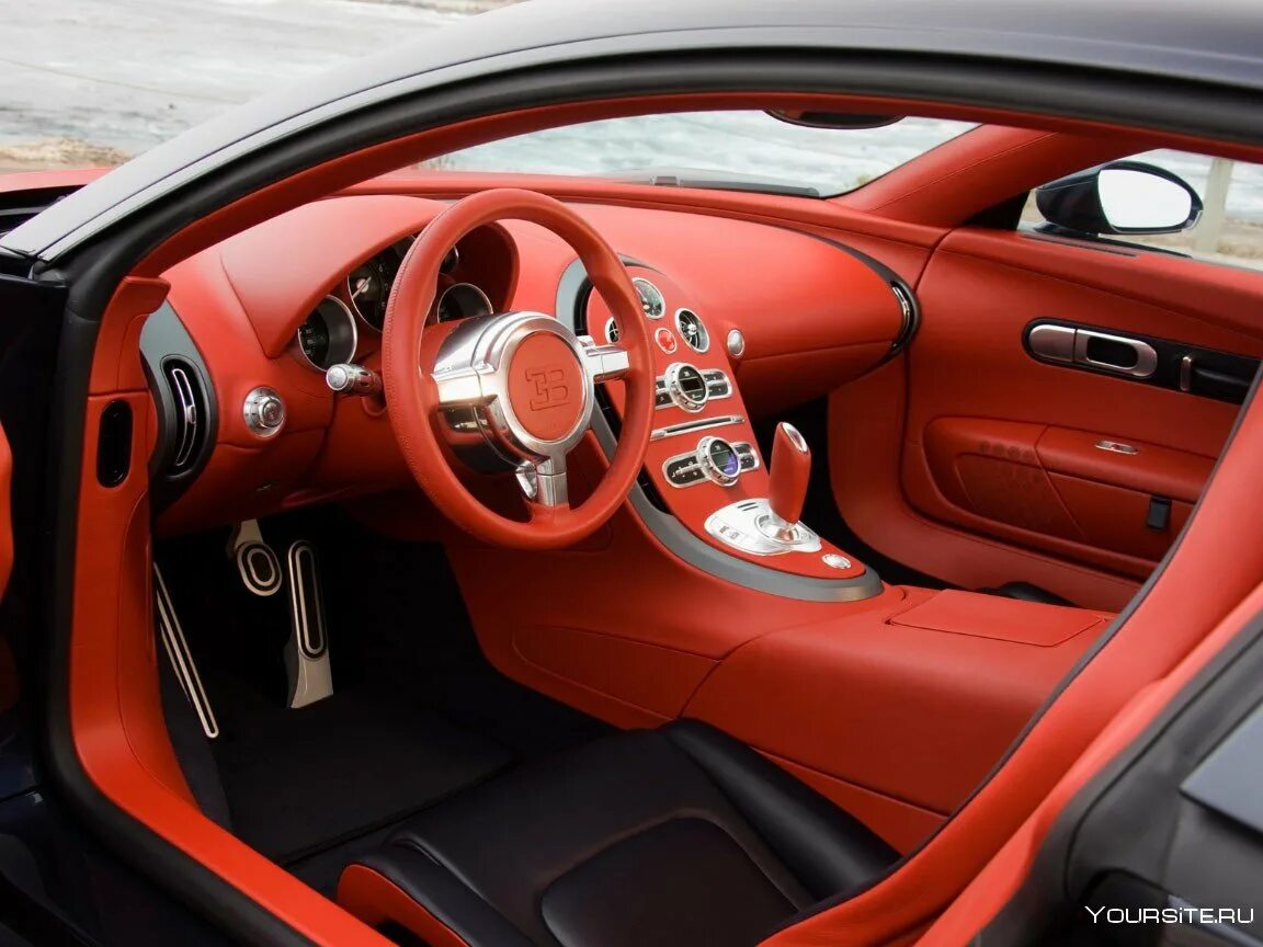Фото салона. Bugatti Veyron 16.4 Supersport салон. Бугатти Вейрон салон. Bugatti Veyron салон. Бугатти Вейрон салон внутри.