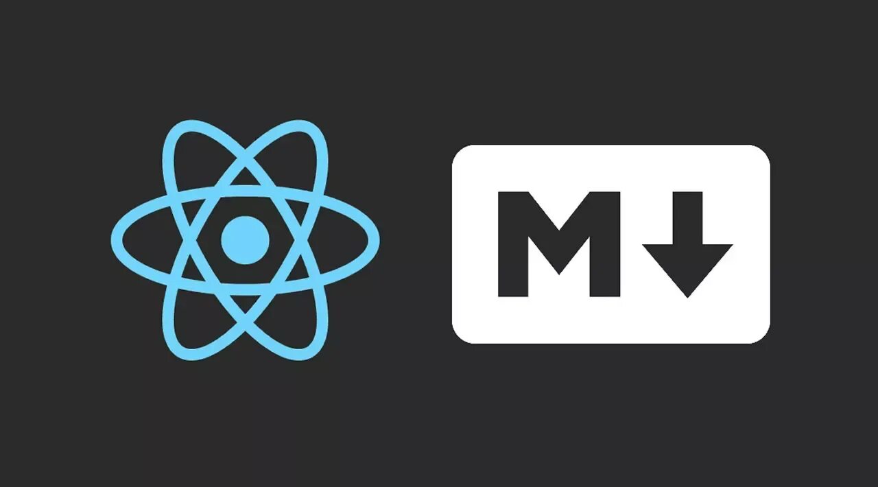 React-Markdown. Реакт. Логотип маркдаун. Иконка для реакт приложения.