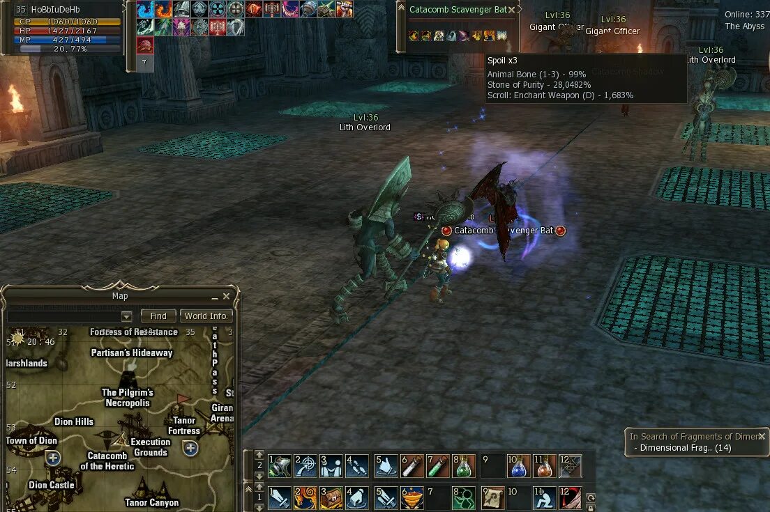 Lineage 2 катакомбы. Catacomb Scavenger bat на карте. Scavenger bat l2. Catacomb of the Heretic.