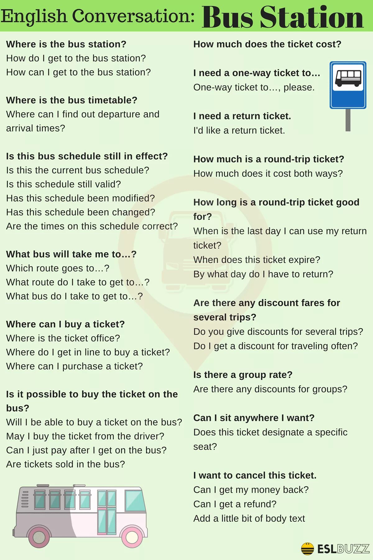 How much is the bus. English conversation. Conversation in English for Beginners. Take the Bus или get the Bus. Everyday conversations in English.