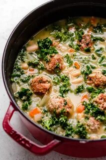 Суп с мясными изделиями