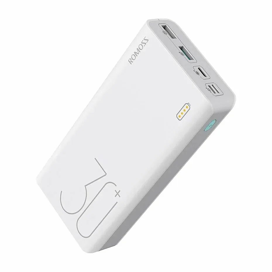 Romoss sense 8+ 30000 Mah. Аккумулятор (Power Bank) Romoss 30.000Mah. Внешний аккумулятор (Power Bank) Romoss sense 8+, 30000мaч, белый. Повер банк Romoss 30000.