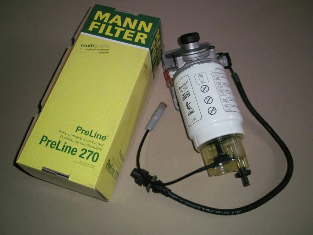 PRELINE 270 фильтр. PRELINE 270 фильтр с подогревом Mann Filter. PRELINE 270 С подогревом. Фильтр грубой очистки топлива PRELINE 270 6660462130 КАМАЗ. Фильтр очистки топлива с подогревом