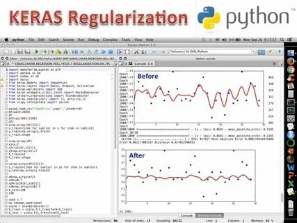 Keras example