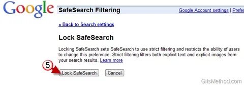 Google safe search