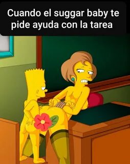 The simpsons edna porn
