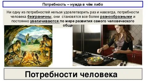 Потребности девушек
