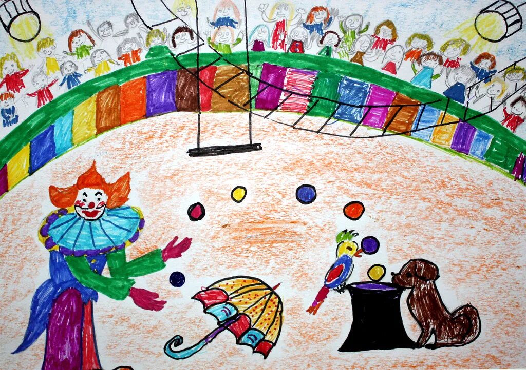 Музыка в цирке 1 класс видеоурок. Цирк рисунок. Рисунок на тему цирк. Рисование на тему цирк. Рисунок на тему театр.
