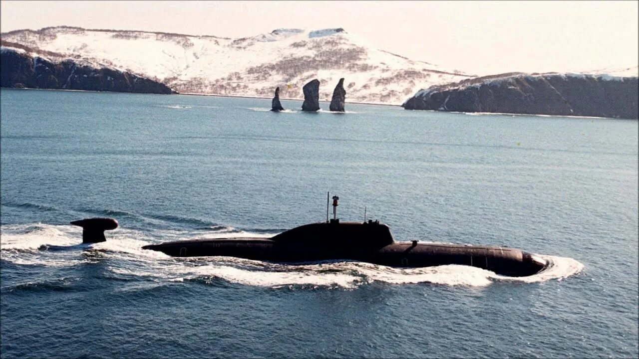 Скачать обои лодка, большая, Акула, подводная, атомная, самая, в мире, проект 94