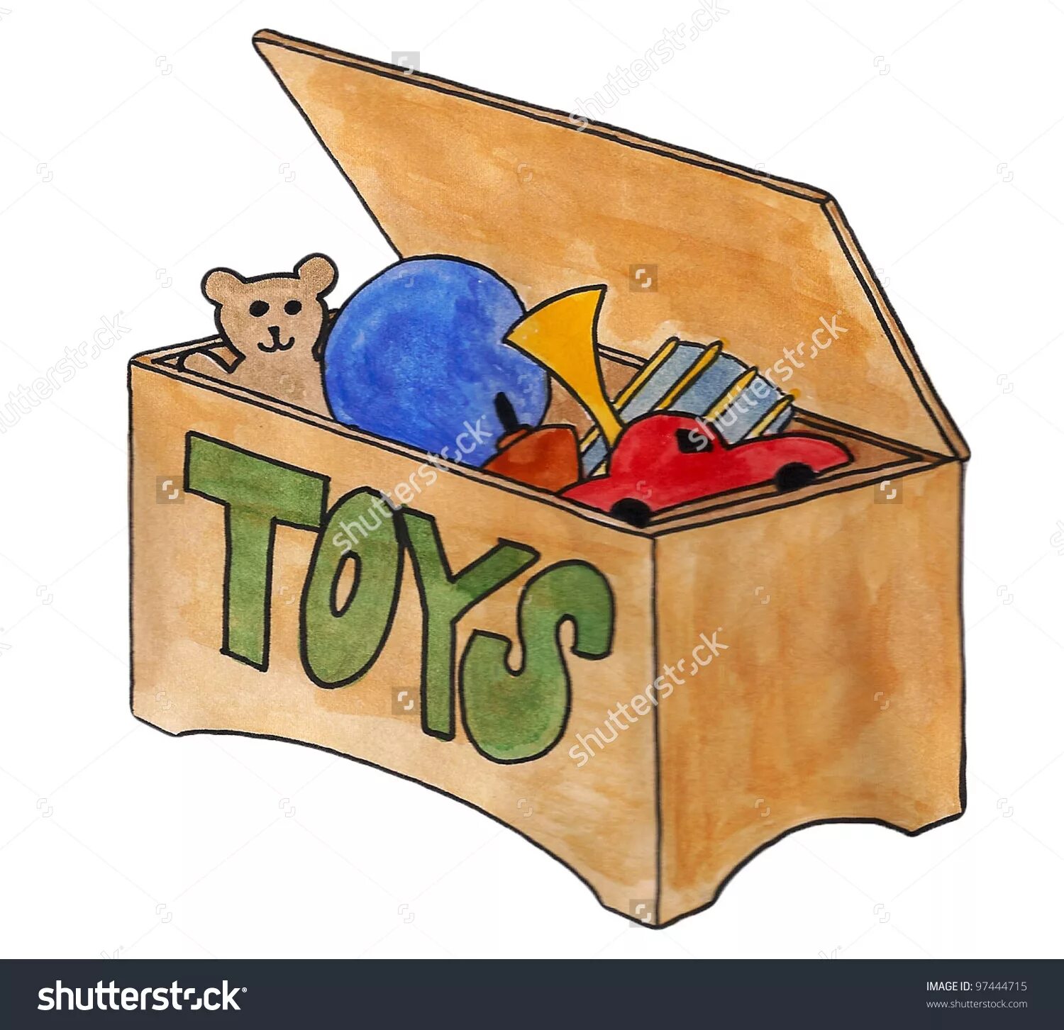 In the toy box