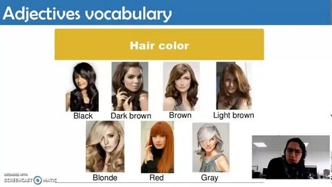 Hair adjectives