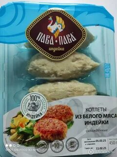 Котлета из индейки калорийность