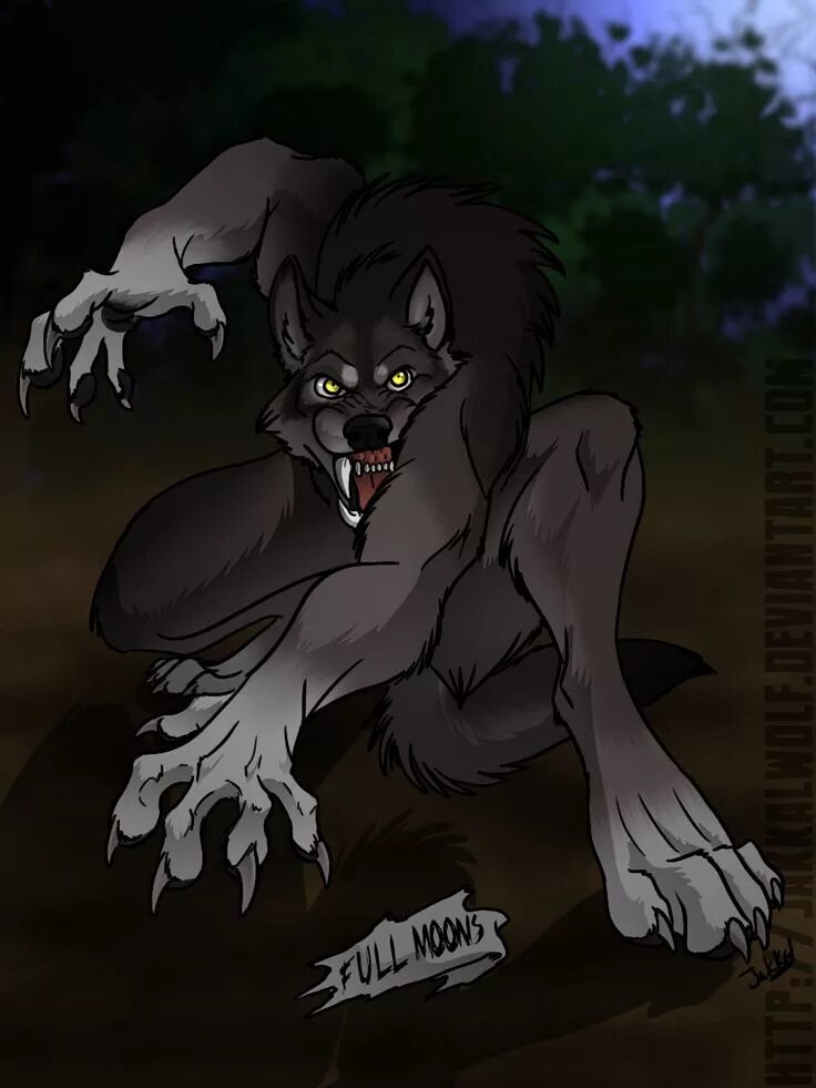 Werewolf transformation