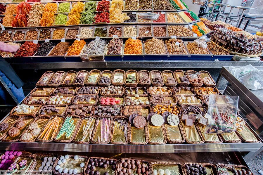 Рынок Бокерия Испания сладости. Итальянские сладости. Рынок сладостей. Чешские сладости.