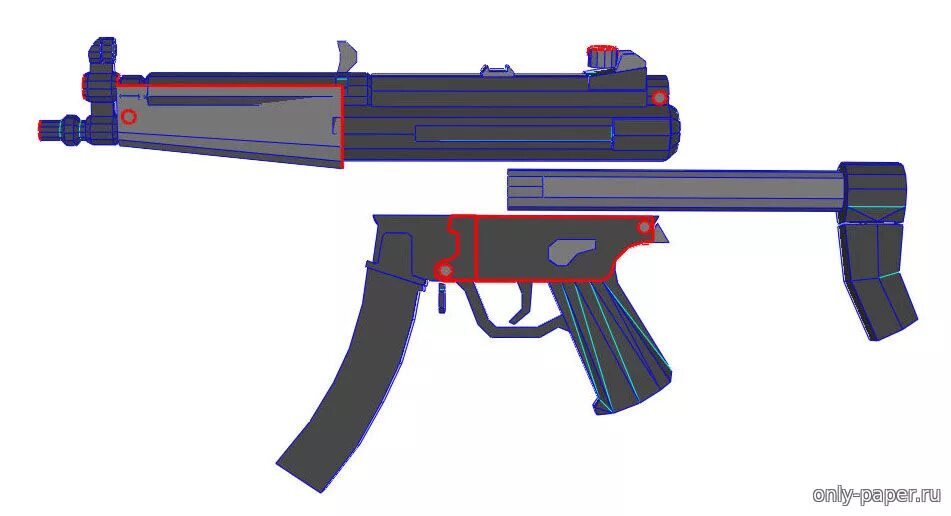 Pin by Charlotta on Papp Gewehr Cardboard design, Templates, Ak47