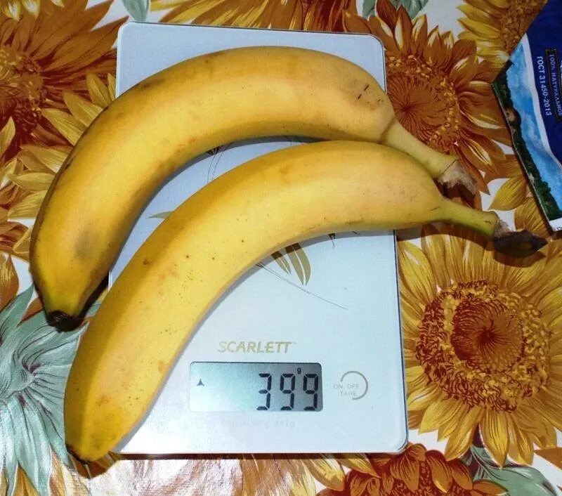 200 грамм бананов