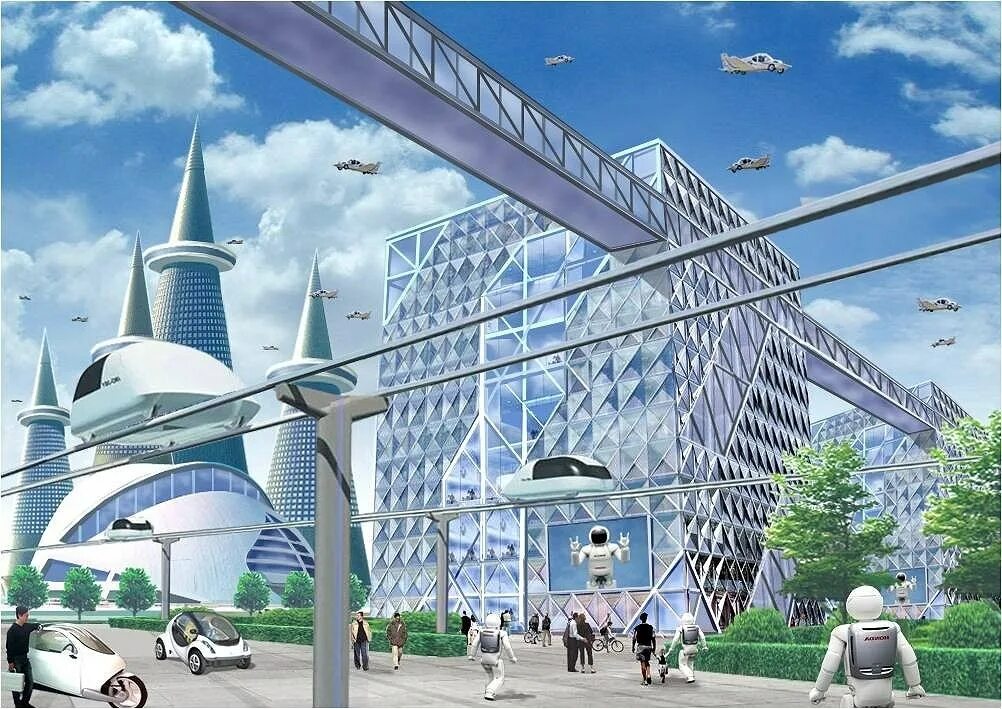 Город будущего. Наш город в будущем. Школа через 50 лет