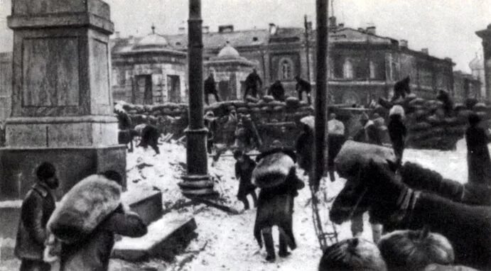 разгром петрограда. 1919. февральская революция хлебный бунт. петроград после революции 1917 года.  н.