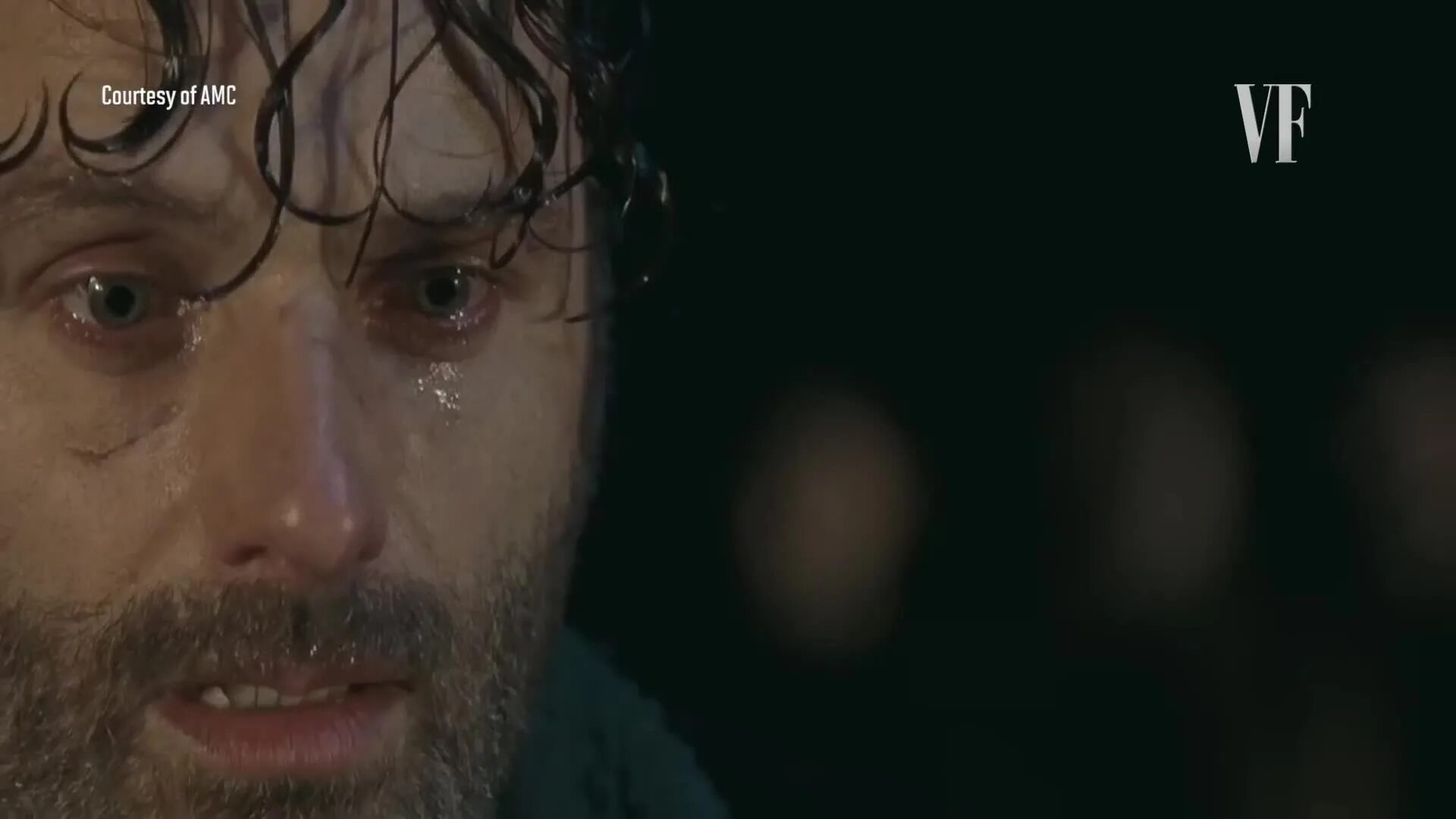 Rick Grimes. Ходячие мертвецы Рик плачет.