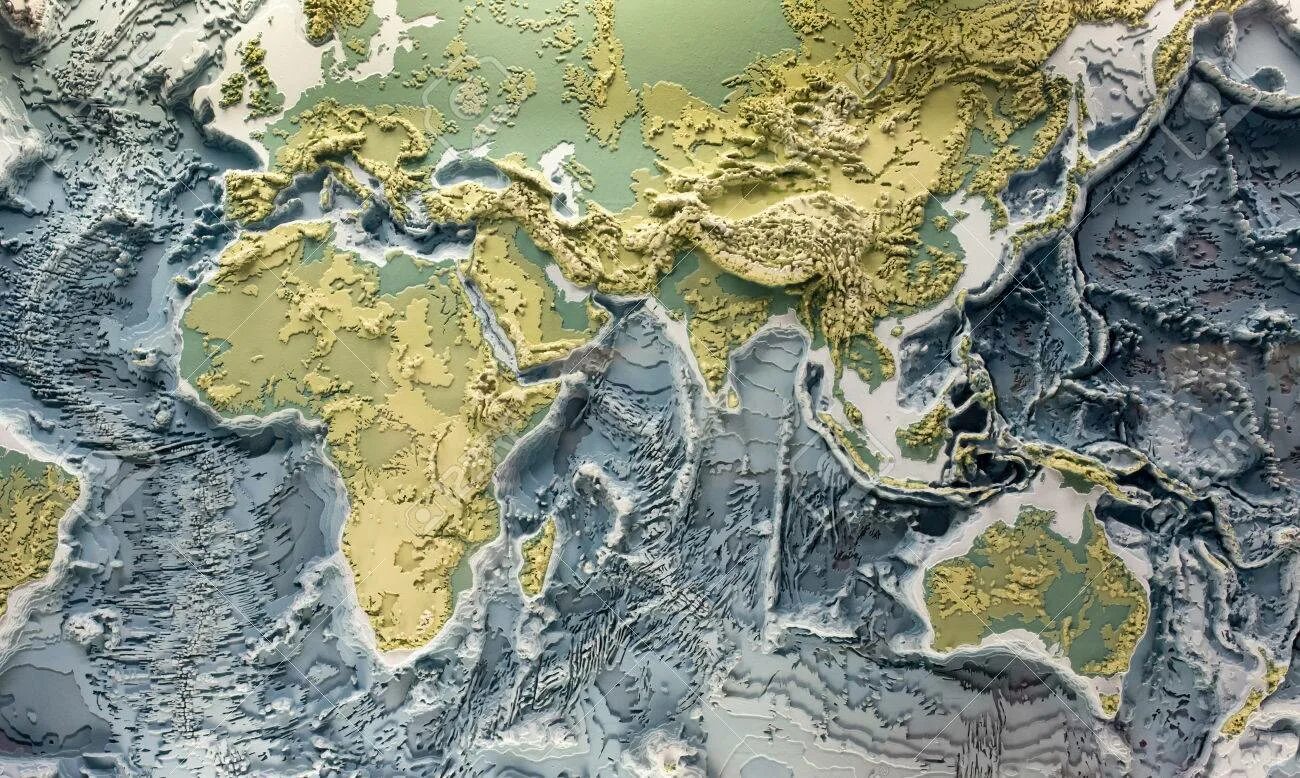 Поверхность дна океанов. Рельеф планеты земля. Рельефная карта. Рельеф земли с космоса.