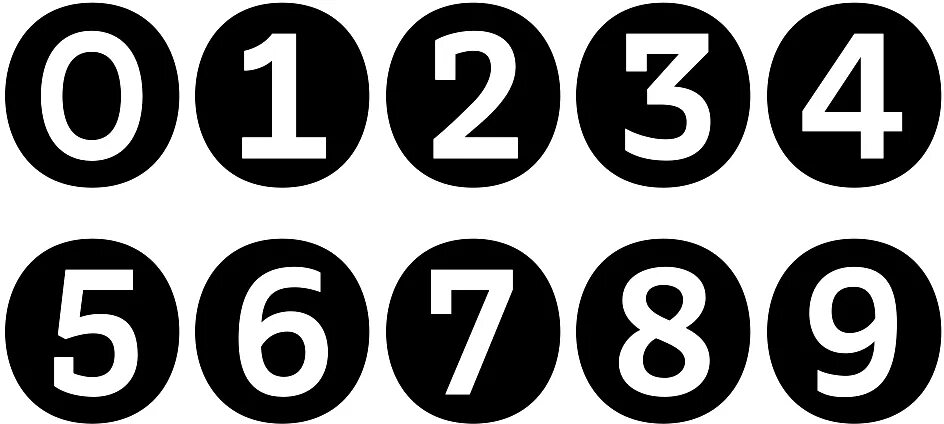 Шрифт 9 6. Цифры в кружочках. Значок цифры. Цифры черно белые. Иконки цифры.