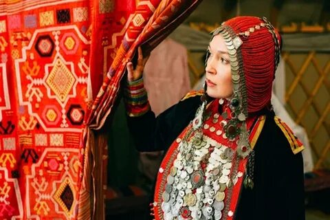 Башкирский головной убор женский