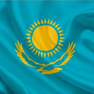 Где флаг казахстана