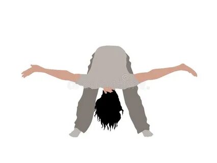 Bent down