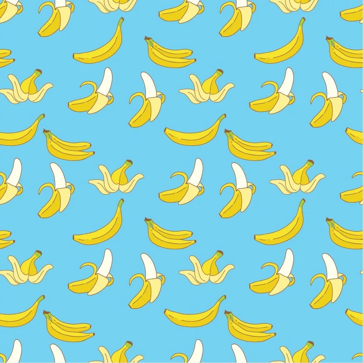 Бананчики. Бананы паттерн. Бананы фон. Обои с бананами. Банан на синем фоне.