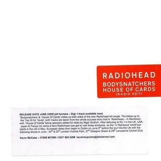 Переводы текстов radiohead