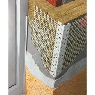 Пластиковые уголки для штукатурки откосов