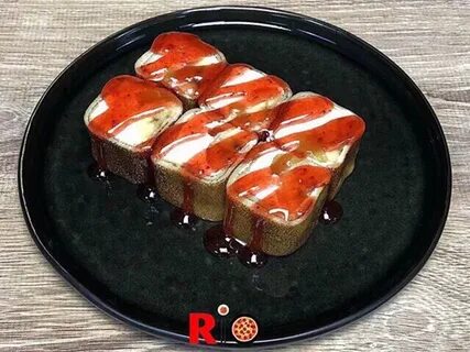 Каким коричневым соусом поливают роллы