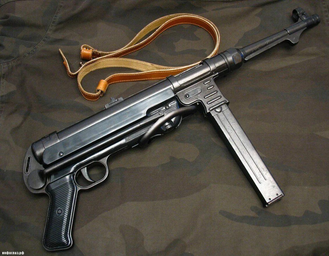 MP-40 Шмайсер. Немецкий автомат МП 40.