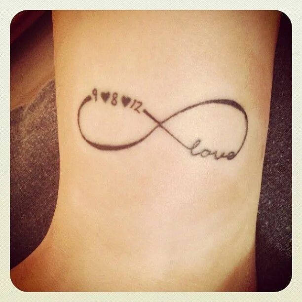 infinity finger tattoos Google Search Infinity tattoo family, Infinity tattoo,