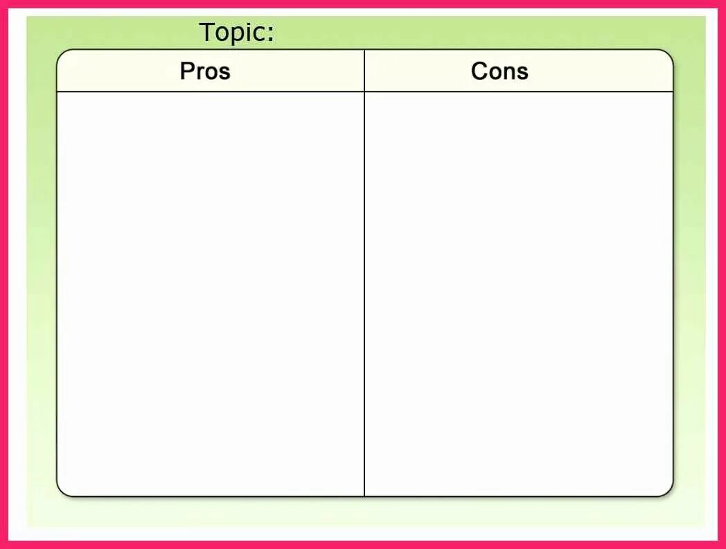 Fin template это шаблон. Pros and cons шаблон. Pros and cons Worksheet. Pros and cons list. Шаблон New.