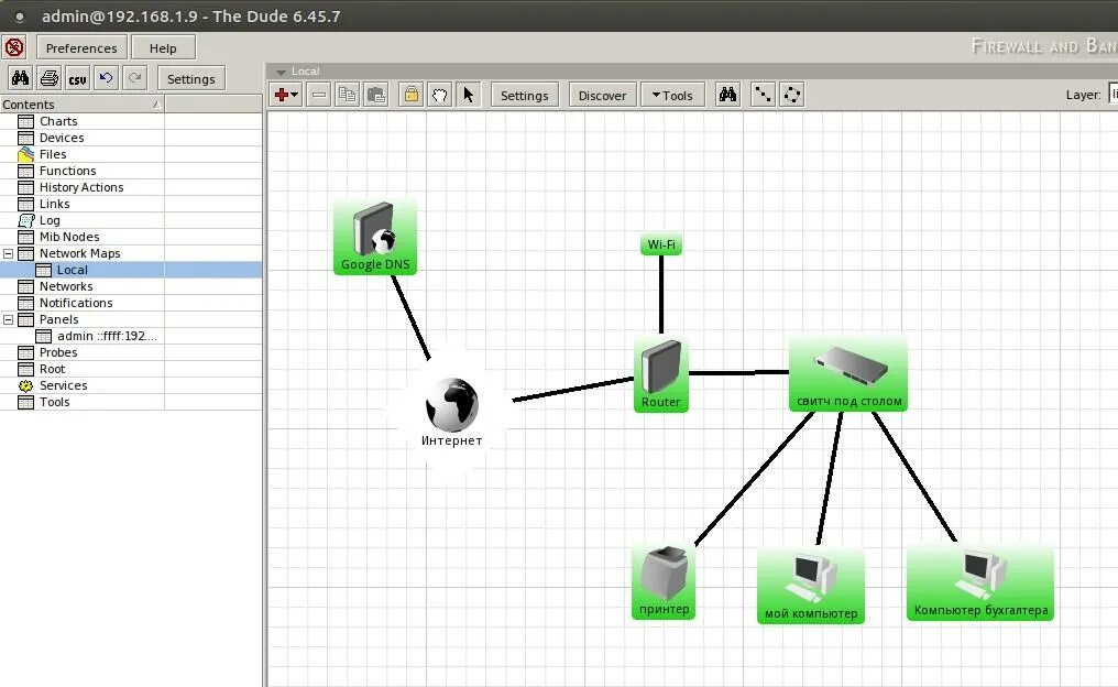 Dude mikrotik. The dude мониторинг сети. Dude карта сети. Карта сети микротик. The dude Mikrotik.