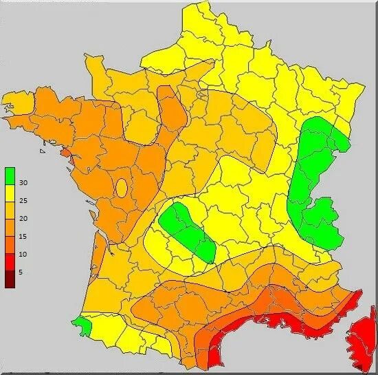 Климатическая карта Франции осадки. Климат Франции. Климатические условия Франции. Климат Франции карта. Климатические условия франции в разных частях страны