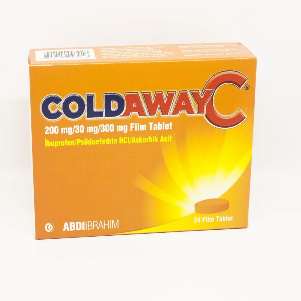 Coldaway турецкий противовирусный. Ibucold. Таблетки Coldaway Cold Flu.