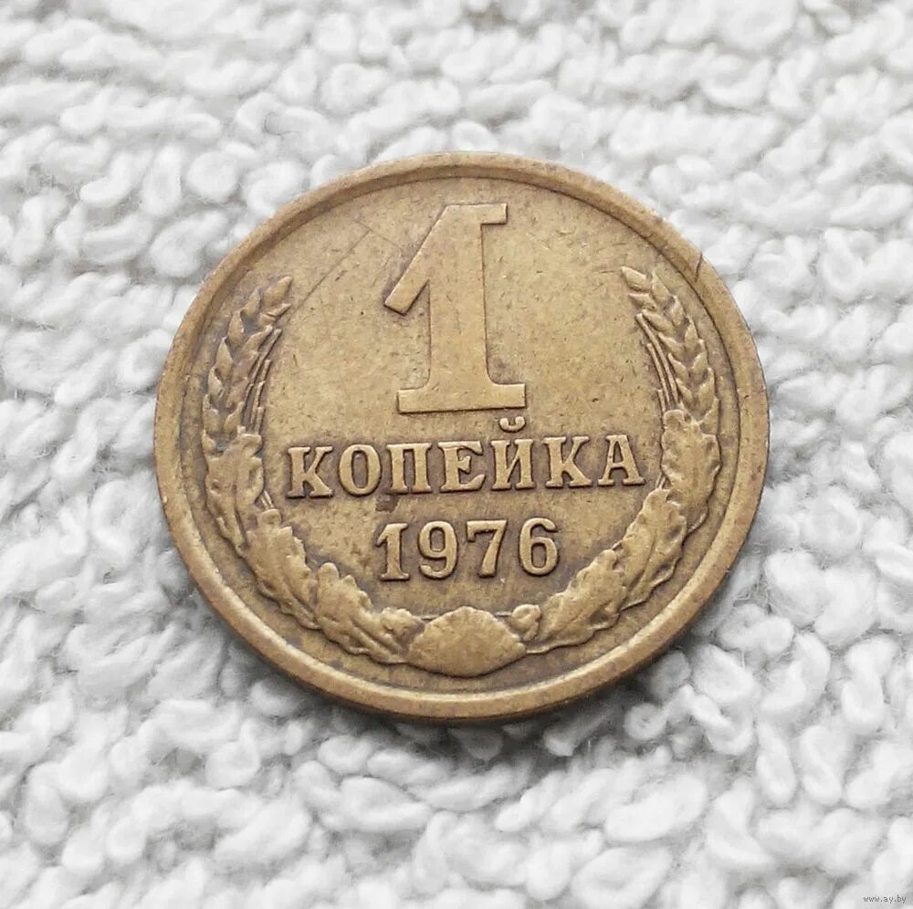 Цена российских 1 копеек. 1 Копейка 1976. Монета 1 копейка 1976. Монета 1 копейка СССР. 1 Копейка 1969.