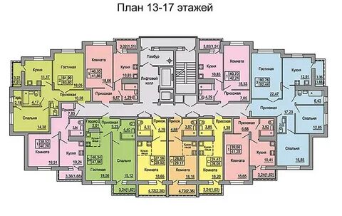 Планировка квартир 15