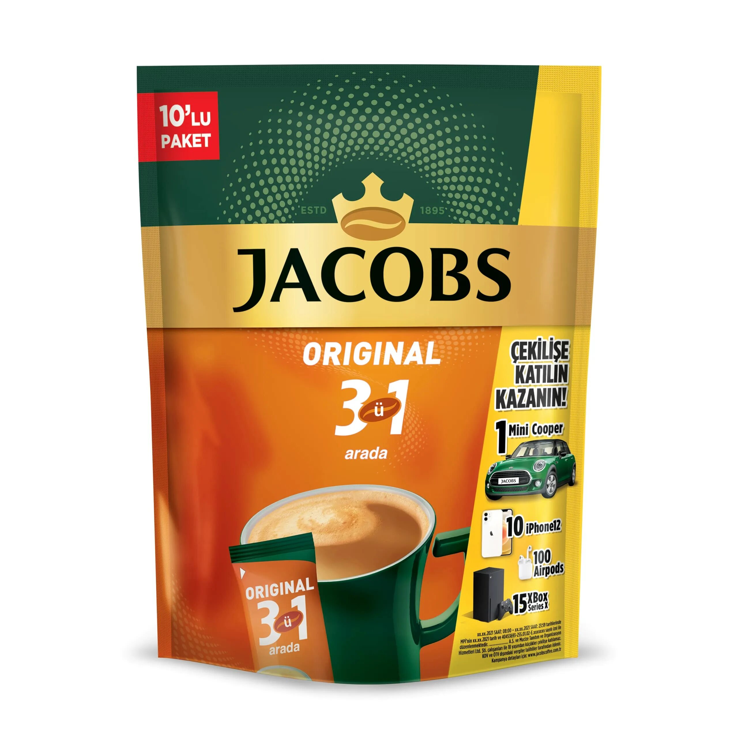 Купить оригинал jacobs. Jacobs 2 в 1. Jacobs Original.