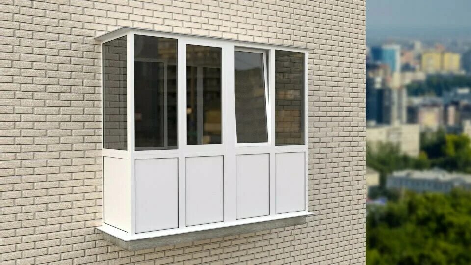 п образный балкон. отделка балкона снаружи. теплый п образный балкон. пластиковый балкон. красивый п образный балкон.