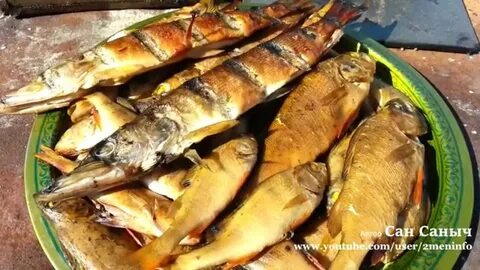 Горячее копчение рыбы щуки