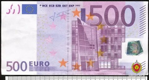 Какие купюры евро принимает банк