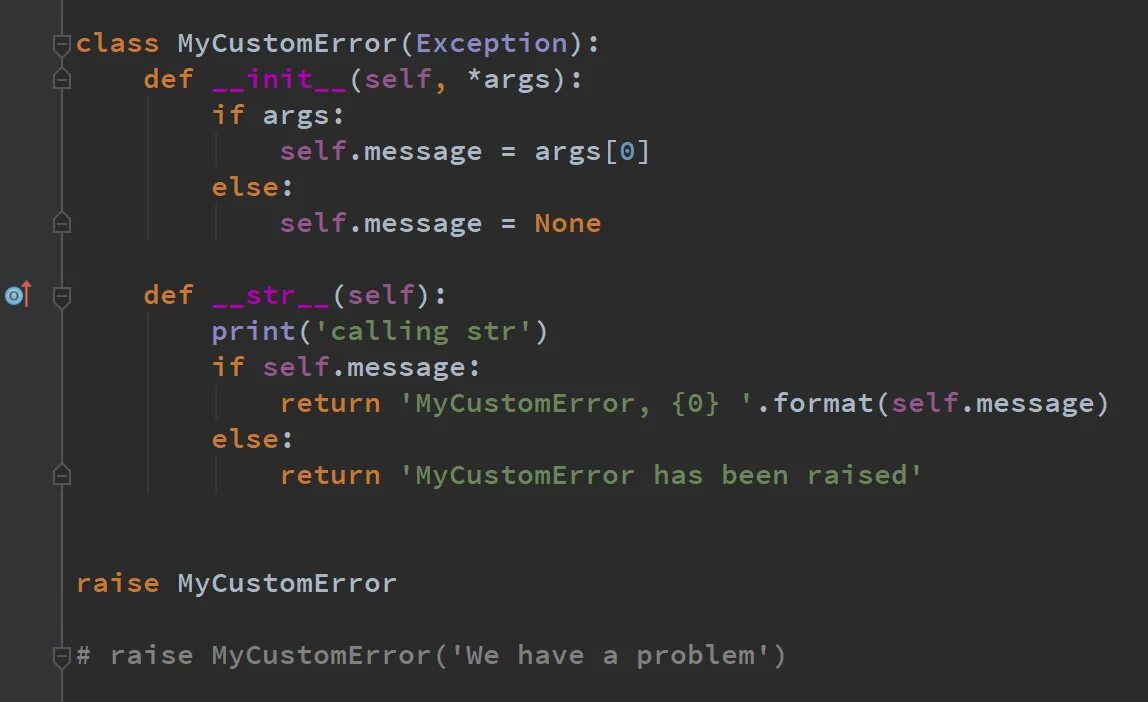 Init method. Init в питоне. Исключения в питоне. Исключение ошибка питон. Метод __Str__ в классе в питоне.